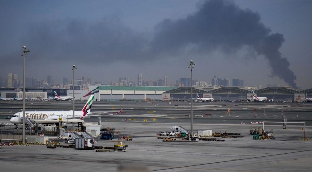 इरानी आक्रमणपछि दुबई–अबुधाबी विमानस्थलमा सीमित उडान पुनः सुरु